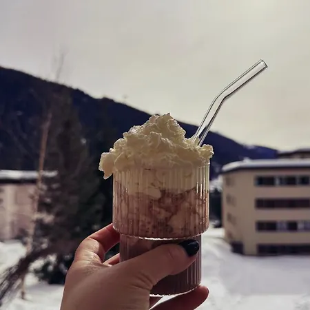 Piz Alpina Grosse, Moderne Mit Bergsicht アパート ダヴォス・プラッツ